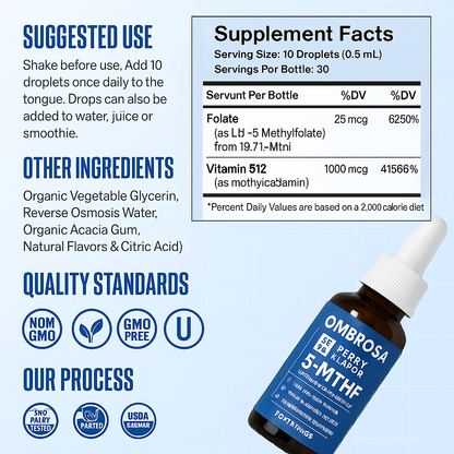 Ombrosa™ Natural Cognitive Support for Mental Clarity and Energy